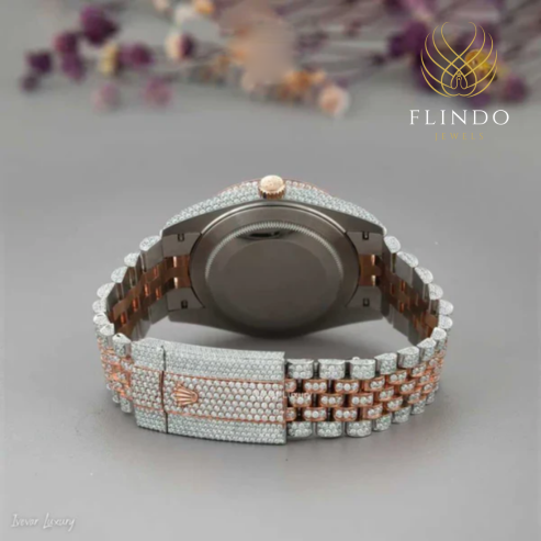 Bling Diamond Watch for Men – IVEVAR Full Iced Out Moissanite Luxury Watch