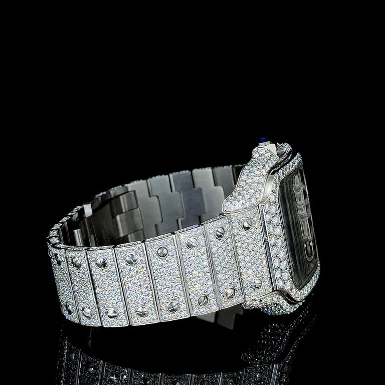 Crystal Skeleton – A Radiant Fusion of Mechanical Art and Diamond Elegance By CrownIce