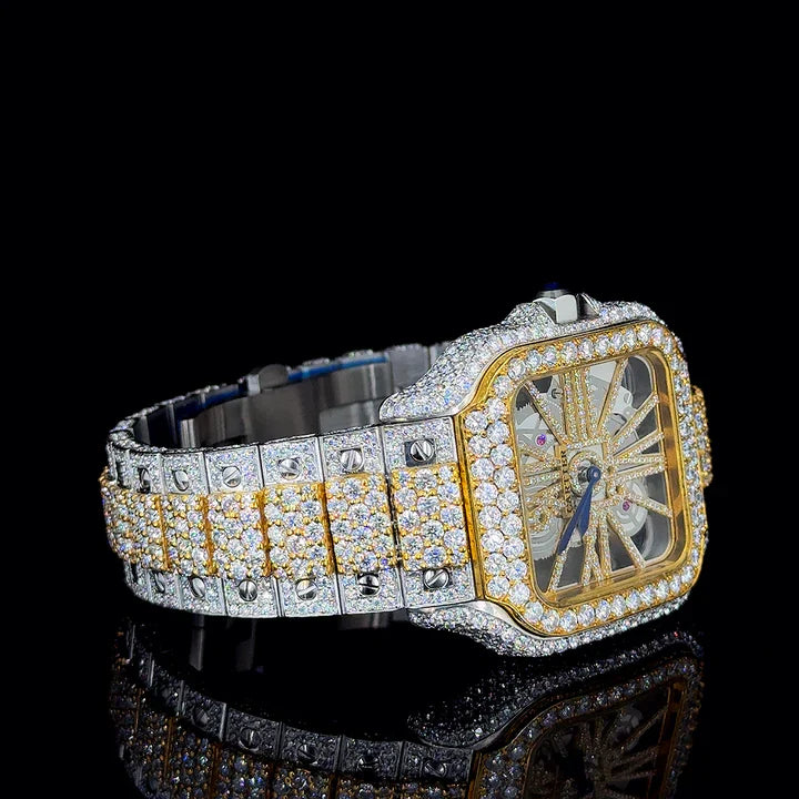 The Skeleton Radiance – A Daring Display of Diamond Precision By CrownIce