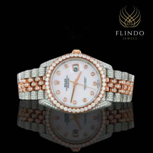 Bling Diamond Watch for Men – IVEVAR Full Iced Out Moissanite Luxury Watch