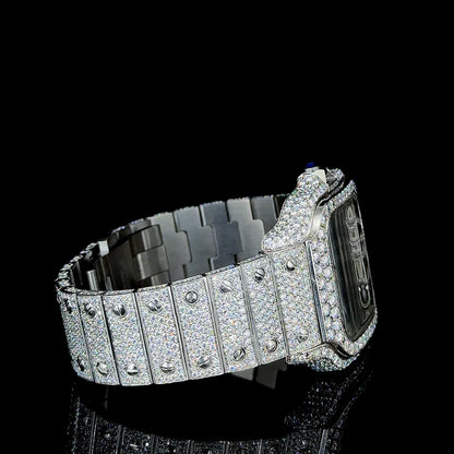 Crystal Skeleton – A Radiant Fusion of Mechanical Art and Diamond Elegance By CrownIce
