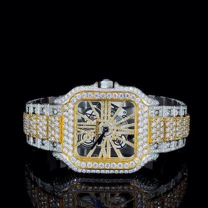 The Skeleton Radiance – A Daring Display of Diamond Precision By CrownIce