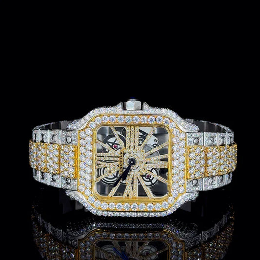 The Skeleton Radiance – A Daring Display of Diamond Precision By CrownIce