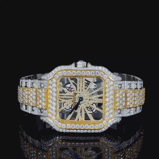 The Skeleton Radiance – A Daring Display of Diamond Precision By CrownIce